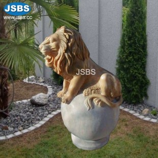 Marble Lion Sculpture, JS-AN074